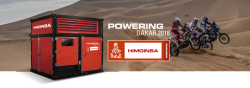 HIMOINSA, official power supplier at Dakar 2018